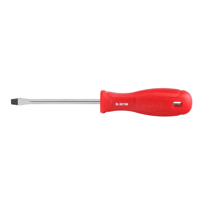 پیچ گوشتی تکی 100x6 دوسو پلاستیکی تک رنگ