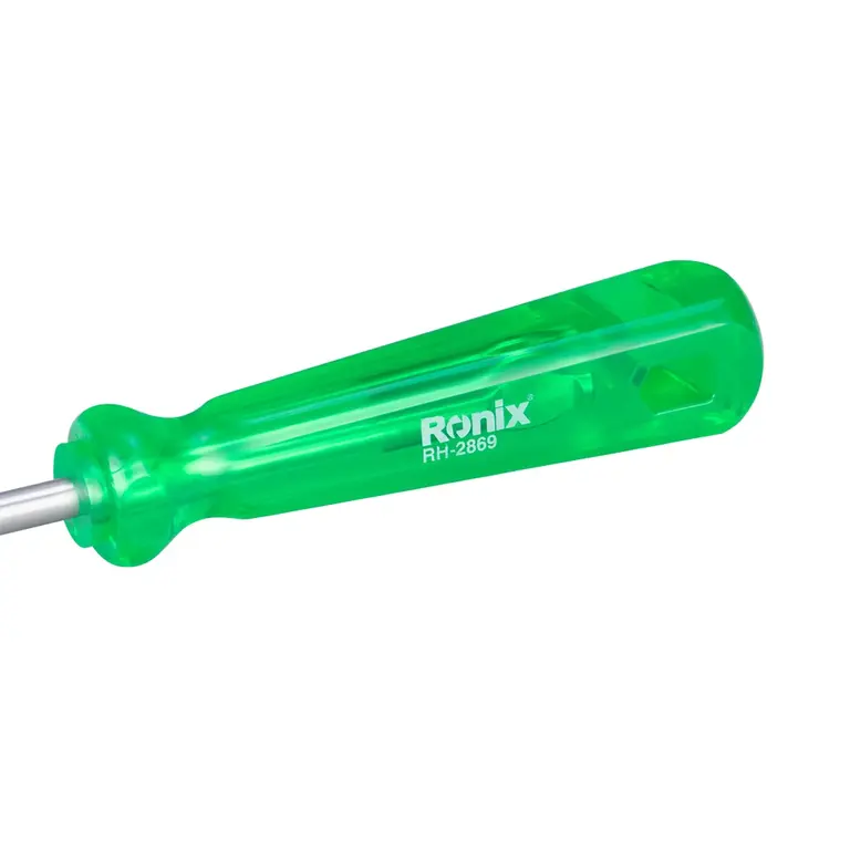 پیچ گوشتی تکی ساده 150*6 چهارسو کریستالی