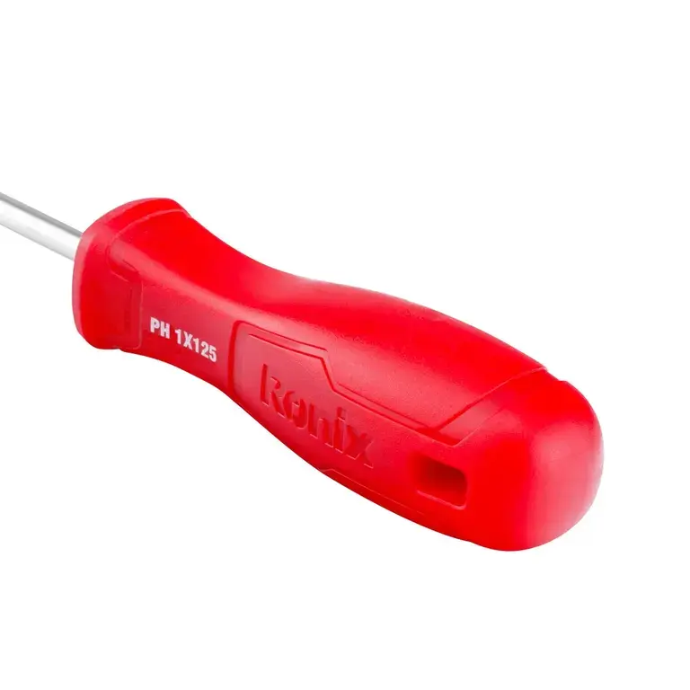 پیچ گوشتی چهارسو 125x5 تکی پلاستیکی تک رنگ