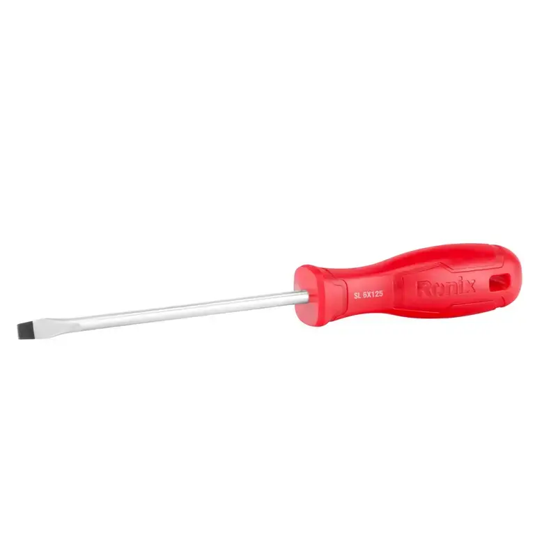پیچ گوشتی تکی 125x6 پلاستیکی تک رنگ