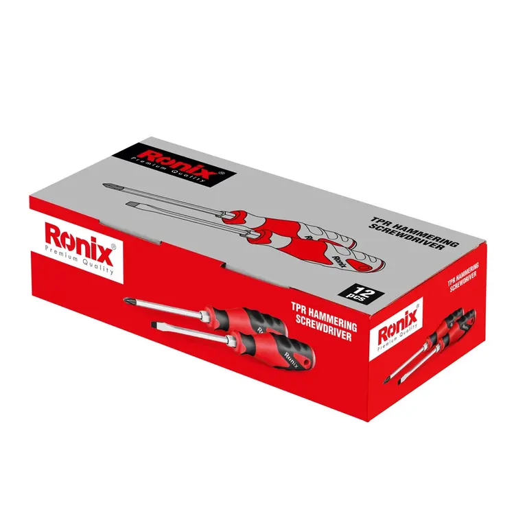 پیچ گوشتی دسته  TPRضربه خور 6x150 میلی متری دو سو