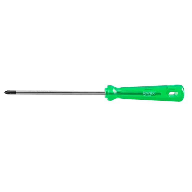 پیچ گوشتی تکی ساده 125*5 چهارسو کریستالی