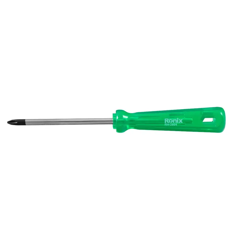 پیچ گوشتی تکی ساده 100*6 چهارسو کریستالی