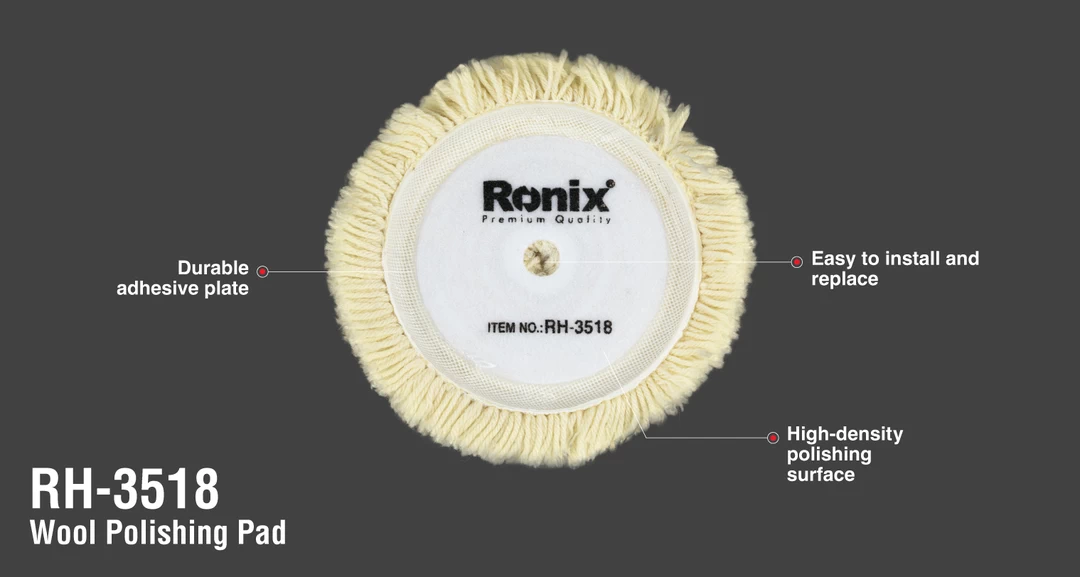پد پولیش چسبی 180 میلی متری RH-3518 رونیکس