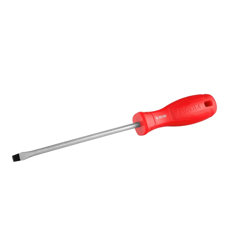 پیچ گوشتی تکی 150x6 پلاستیکی تک رنگ