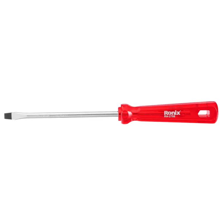 پیچ گوشتی تکی ساده 125*6 دوسو کریستالی