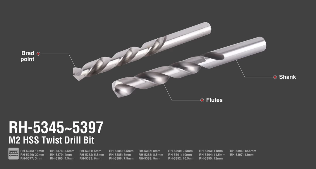 مته آهن سایز 10.5-M2 RH-5392 رونیکس