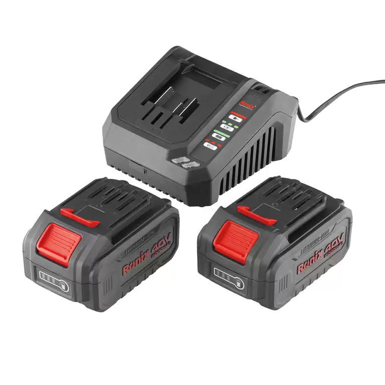 کیت بکس شارژی براشلس 40 ولت درایو 3/4 اینچ 1350 نیوتن متر