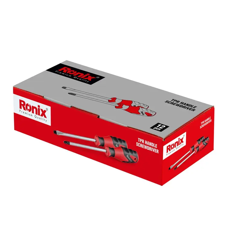 پیچ گوشتی دوسو دسته TPR سایز 5x125 میلی متر