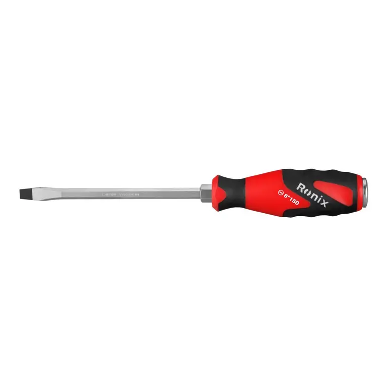 پیچ گوشتی تکی دسته TPR ضربه خور 150×8 دوسو