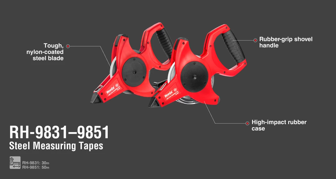 متر فلزی 30 متری RH-9831 رونیکس