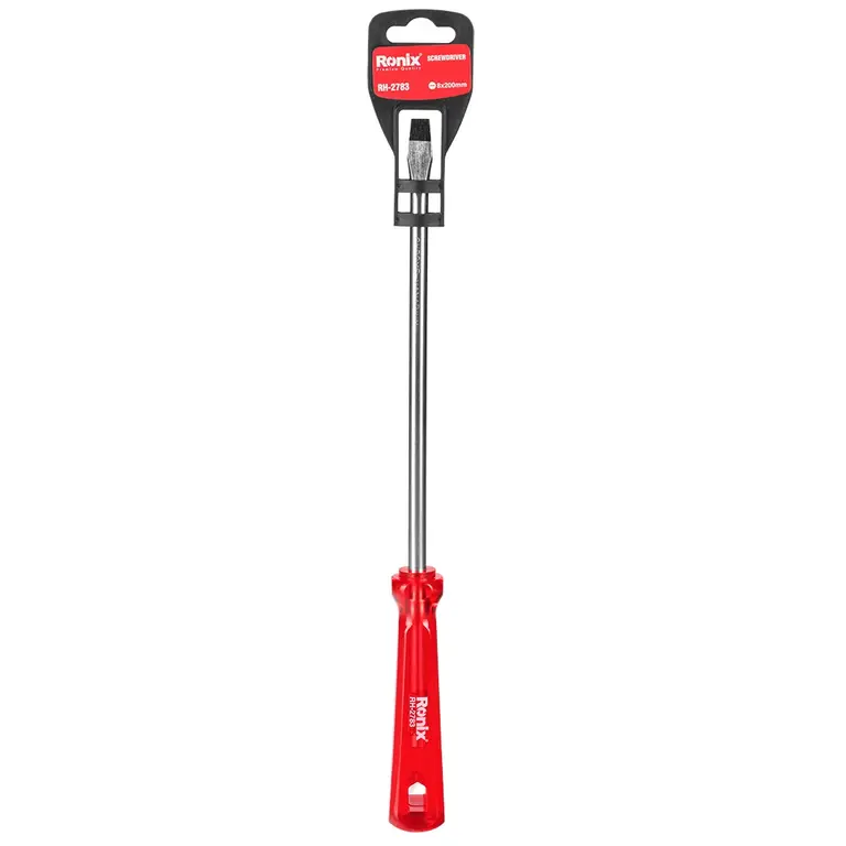 پیچ گوشتی تکی ساده 200*8 دوسو کریستالی