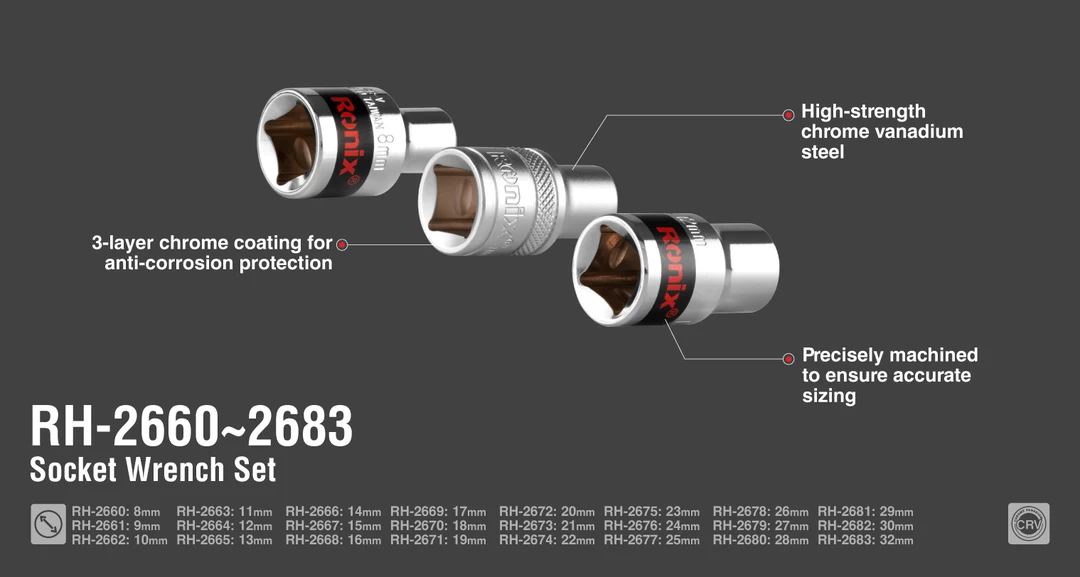 بکس تکی 23 میلی متری RH-2675 رونیکس