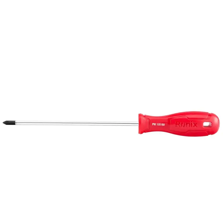 پیچ گوشتی چهارسو 150x5 تکی پلاستیکی تک رنگ